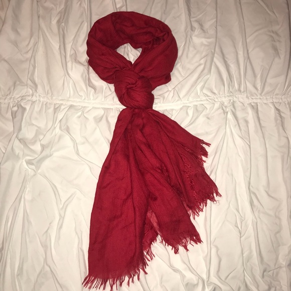 NWT red scarf/wrap - Picture 2 of 4